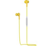 Pantone PT-WE001Y Écouteurs stéréo intra-auriculaires sans fil Bluetooth Jaune - 3h d'autonomie de la batterie