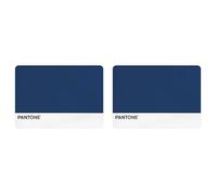 Pantone™ - Set de Table Lavable à Main en Plastique Impermeable, 1 Pièce, Nappe Rectangulaire Anti Tache Petite 45x30 Antidérapant, Sets de Table Petit Déjeuner et Repas - Idee Cadeau Gain de Place