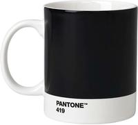 PANTONE Mug, coffee / tea cup, fine china (ceramic), 375 ml, Black