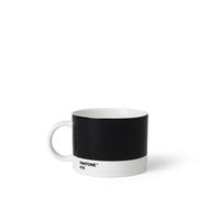 PANTONE Tasse à thé en porcelaine, 475ml, Couleur:Black 419