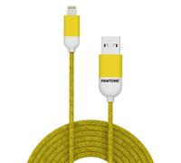 Pantone Câble USB‑A vers Lightning PT‑LCS001 Jaune