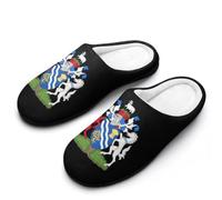 Pantoufle Armoiries Du Conseil Du Comté D'Oxfordshire Slippers | Fuzzy pantoufles chauds Pantoufle antidérapantes Pour Camping chambre à coucher Fête