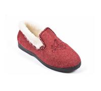 Pantoufle Charentaise femme hiver D869 BORDEAUX 36