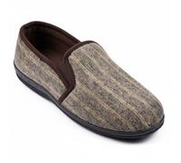 Pantoufle CHARENTAISE Homme D885 MARRON 40