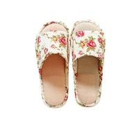 Pantoufle d'hiver Chaudes Mules Automne Hiver Slippers Lin Coton Respirant Bois Plancher Compatible Chaussures Pour Intérieur Extérieur Hommes Chaussons Feutre Avec Semelle Souple Enfiler Facile