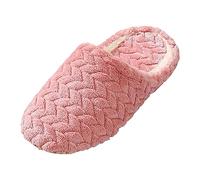 Pantoufle d'hiver Chaudes Pantoufles Diabétiques Bout Fermé Réglable Unisexe Claquettes Lavables Chaussures Pour Toutes Saisons Femmes Hiver Pelucheuses Chaud Silencieux Portable