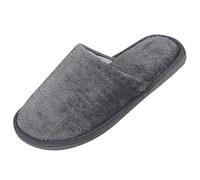 Pantoufle d'hiver Chaudes Pantoufles Respirables Coton Bout Ouvert Design Chaussons Accueil Hiver Chaussures pour Diabétiques Femmes Dames Confort Intérieur Antidérapant Fermé