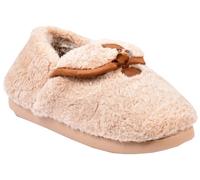 Pantoufle Femme Chausson Cocooning Md8697 Taupe - 36 Gris