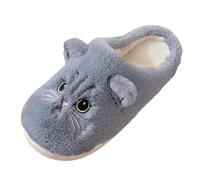 Pantoufle Femme Chaussons Homme Mule Fourrés Doublure Thermique Confort Pieds Sensibles Femmes Maison Pantoufles Fuzzy Fluff D’intérieur Dames Fourrure Chambre