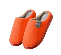 Pantoufle Femme Pantoufles Homme Claquette Noel,claquette Noel Semelle Ergonomique Ajustable Large Confort Pieds Diabétiques Chaussons Chausson Mule Orange 39