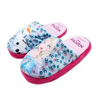 Pantoufle Fille La Reine des Neiges, Chaussons Confortables Elsa et Anna, Idéal pour l'Hiver et la Maison
