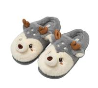 Pantoufle Grinch Chaussons Femme Charentaises Pantoufles Homme De Noel Couple Assorti Chausson Adulte Chaud Fantaisie Hiver Rigolote Confort Confortable Lutin Noël Charentaise Antiderapant Isotherme