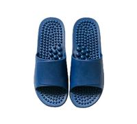 Pantoufle Homme de Massage Massant Acupresseuse Réflexologie Pvc Particules Mens House Sandales, Chausson Femmes Summer Chaussons de Massage pour Femmes Hommes ( Color : Blauw , Size : 44/45EU )