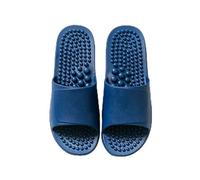 Pantoufle Homme de Massage Massant Acupresseuse Réflexologie Pvc Particules Mens House Sandales, Chausson Femmes Summer Chaussons de Massage pour Femmes Hommes ( Color : Blauw , Size : 42/43EU )