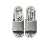 Pantoufle Homme de Massage Massant Acupresseuse Réflexologie Pvc Particules Mens House Sandales, Chausson Femmes Summer Chaussons de Massage pour Femmes Hommes ( Color : Grey A , Size : 42/43EU )