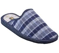 Pantoufle Homme Mule Jacquard Pulidines Bleu