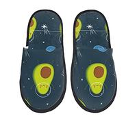 Pantoufle Maison Avocat Dans L'Espace Hiver Pantoufles Antidérapantes Chaussons Maison Confortable Hiver Chaussures Chaudes Pour Maison Voyages Camping M