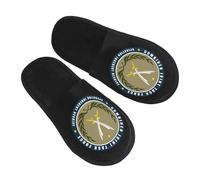 Pantoufle Maison Opération Inherent Resolve De La Force Opérationnelle Interarmées Hiver Pantoufles Doux Chaudes Pantoufles Confortable Hiver Chaussures Chaudes Pour Voyages Maison Camping M