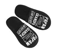 Pantoufle Maison Papaw, Parce Que Grand-Père C'Est Pour Les Mecs Obèses Chaudes Pantoufles Antidérapantes Chaussons Maison Unique Hiver Chaussures Chaudes Pour Chambre Camping Voyages M