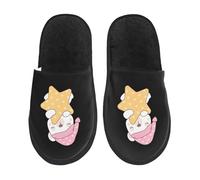 Pantoufle Maison Un Adorable Ourson Dort Sur Les Étoiles Chaudes Pantoufles Doux Chaussons Maison Unique Hiver Chaussures Chaudes Pour Voyages Chambre Maison L