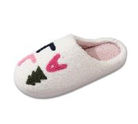 Pantoufle Noel Femme Chaussons Chauds Pantoufles Homme Isotherme Chausson Grinch Fantaisie Hiver Peluche Confortable Noël De Chaud Charentaise Charentaises Pantufas Adulte Couple Assorti Pere