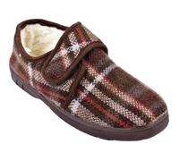 Pantoufle - OZABI - 980PANO - Charentaises Homme - Semelle intérieure molletonnée - Marron 42