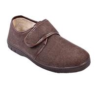 Pantoufle - OZABI - MU9985 - Charentaises Homme - Marron - Confortable avec Scratch 42