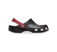 Pantoufle Sabot Classique Crocs Unisexe Synthétique Noir Blanc
