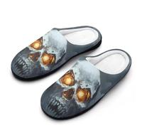 Pantoufle Un Immense Crâne De Glace Domine Le Village Slippers L
