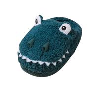 Pantoufles 31 pour enfants - Tendance et mignonnes - Pour l'automne et l'hiver - Pour garçons et filles - Avec fond plat - Légères, douces et confortables - Chaudes - Couleur unie - En forme d'animal