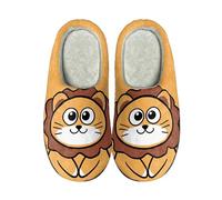 Pantoufles animaux pour femme | Chaussons mignons pour femme | Jolis pantoufles imprimées ours | Sliders cochon rose | Claquettes requin noir | Claquettes Lion jaune | Mules à motif multi-animaux avec