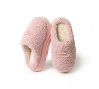 Pantoufles antidérapantes en coton, comme un nuage, pour l'automne et l'hiver, à la maison, Rose 2570, 38/41 EU