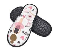 Pantoufles Ballerines Ballet Girl Portative Pantoufles En Coton Antidérapantes Chaussons Pour De Camping Outdoor Hiver M