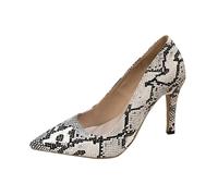 Pantoufles Casual Leisure Fashion Chaussures Hautes Chaussures d'extérieur Talons Respirables Talons Hauts pour Femmes Escarpin Talon 4 Cm (Black, 38)