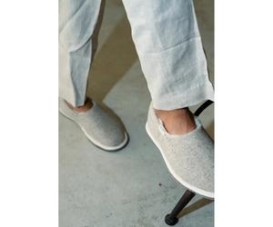 Pantoufles CaussÃŒn Marcel Chevrons Beige 46