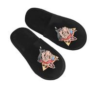 Pantoufles Chat Costaud Avec Bandeau Drapeau Américain Et Médailles Pour Chien Antidérapantes Pantoufles En Coton Doux Chaussons Maison Pour De Camping Automne Hôtels M