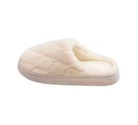 Pantoufles chaudes et douces pour femme - Doublées - Semelle antidérapante - Confortables et classiques - Design matelassé - Doublure en fourrure synthétique - Pour l'hiver - Pour la maison, Style K05