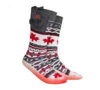 Pantoufles chauffantes avec des chaussettes, M | GQ4M