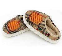 Pantoufles Chauffantes électriques Pantoufles Chauffantes Unisexes Chauffe-Pieds Chaussures Chauffantes pour L’Hiver Temps Froid Chaussures Chauffantes Chaudes en Peluc, Stripe 2, 40/41