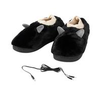 Pantoufles chauffantes électriques - Pantoufles chauffantes USB - Chaussures chauffantes électriques | Chauffe-pieds électrique haut - Chaussons chauffants électriques pour la maison