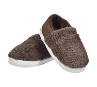 Pantoufles chauffantes - Matériau peluche | Pantoufles chauffantes d'hiver et micro-ondes | Chaussures douces et chaudes pour la détente, le confort par temps froid et l'utilisation quotidienne à la