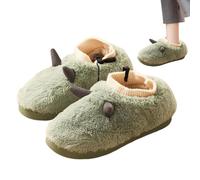 Pantoufles chauffantes rechargeables - Chaussons chauffants électriques en peluche | Chaussures chauffantes USB pour homme et femme