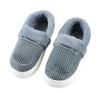 Pantoufles chauffantes - Velours + EVA, voir le tableau des tailles, chauffe-pieds rechargeables, 4 niveaux réglables | Pantoufles chauffantes thermiques d'intérieur électriques, chaussures