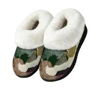 Pantoufles chinoises pour intérieur ou extérieur, multicolore, 39/40 EU