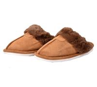 Pantoufles Cocooning Pour Femme Confort Premium 2089 Coffee