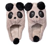 Pantoufles Cocooning Pour Femme Confort Premium St5967 Panda Taupe