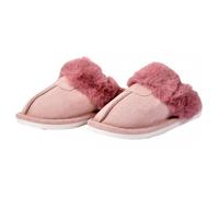Pantoufles COCOONING pour Femme - OZABI - 2089 Rose - Qualité Supérieure - Chaleur et Confort 40/41