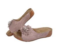 Pantoufles Confortable Les féminines polyvalentes pour Femme - Style raffiné et Confort Exceptionnel sans Plateau ni détails superflu (42)