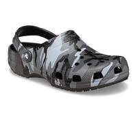Crocs Sabots classiques unisexes Classic - Graphique saisonnier noir/gris ardoise - EU 46-47