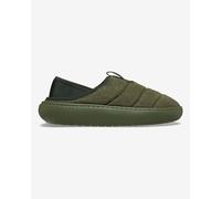 Pantoufles Crocs Classic Sueded Moc vert kaki - 41-42